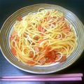 メグミ☆☆'s cooksnap of when they made ☆自家製バジルとトマトのパスタ☆.