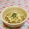 赤い電話's cooksnap of when they made 納豆と天かす カリッとネバネバ.