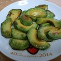 ハラヘリノスケ's cooksnap of when they made 熟れてないアボカドの食べ方.