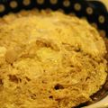 ニコニコ笑顔's cooksnap of when they made さんま缶１つで♪トロトロ卵とじ丼.