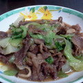 cukka's cooksnap of when they made 牛肉とレタスのオイスターソース炒め.