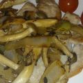 カニエ's cooksnap of when they made ☼豚ロース肉ソテー♪きのこバター炒め添え.