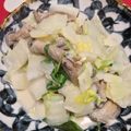 ZenTofu's cooksnap of when they made とろとろ白菜のバジルクリーム煮♪.