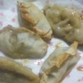 夏姫にゃん's cooksnap of when they made お店に負けないジューシー☆モロヘイヤ餃子.