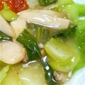 teaaddict's cooksnap of when they made チンゲン菜の中華風炒め.