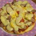 blancluce's cooksnap of when they made カリふわ♪　フライパン・簡単ピザ生地.