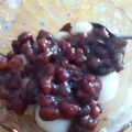 らむ○・°'s cooksnap of when they made 簡単☆冷やし白玉ぜんざい♪.