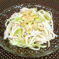 pinkあゆみん's cooksnap of when they made 冷たい塩キャベツうどん.