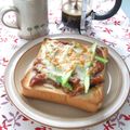 バカリャウ's cooksnap of when they made ★簡単★　テリヤキピザトースト！.