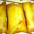アスカチャチャ's cooksnap of when they made 春巻きの皮で「フランクフルトのチーズ巻き.