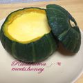 yuchin17's cooksnap of when they made とろける♪なめらかかぼちゃプリン.