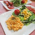 イベ長's cooksnap of when they made ウチんちの＊スクランブルエッグ＊マヨ仕立.