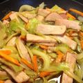BellmanM's cooksnap of when they made キャベツとハムの炒め物.