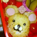 ゆきこH's cooksnap of when they made リラックマ簡単キャラ弁.