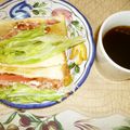 アイビーマンゴー's cooksnap of when they made ＢＬＴサンド.