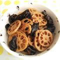 豆大臣's cooksnap of when they made ■レンコンのちょっぴり酢っぱいキンピラ■.