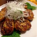 しろこま's cooksnap of when they made つくねの照り焼き〜大葉入り.