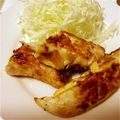 ゆみのブーフ's cooksnap of when they made ささみの梅肉チーズ焼き.