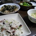 ヒーコー's cooksnap of when they made タコのガーリックライス.