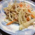 こうへい1206's cooksnap of when they made ダシ感たっぷり♪野菜炒め♪.