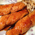 ゆう☆みさ's cooksnap of when they made すき焼きのたれで簡単鮭の照り焼き.