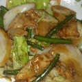meeemaaa's cooksnap of when they made 豚肉とにんにくの芽の回鍋肉風炒め☆.