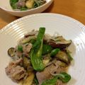 なな＊かずママ's cooksnap of when they made 塩麹豚と茄子ピーマンの味噌炒め★.