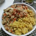 chokomashu's cooksnap of when they made 鶏そぼろご飯.