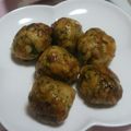 Disney♪♪'s cooksnap of when they made ✽はんぺんｄｅ照り焼きつくね✽.