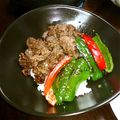 フトアゴヒゲ's cooksnap of when they made つけダレが美味しい♪焼き肉丼.