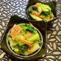 ちゃかぴまま's cooksnap of when they made ☆簡単レンチン小松菜となめ茸和え♬.