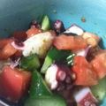 ☆こまっと☆'s cooksnap of when they made バジル香る♪たことトマトと胡瓜のサラダ.