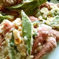 貴美貴美's cooksnap of when they made モロッコいんげんとウインナーのかき揚げ.