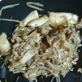 mihokarine's cooksnap of when they made エリンギとえのきのオイスターソース炒め.