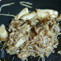 mihokarine's cooksnap of when they made エリンギとえのきのオイスターソース炒め.