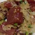 のんのんぴぃ's cooksnap of when they made 基本✿ショウユ✿アヒ✿ポキ.