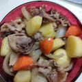 プルンバゴ's cooksnap of when they made 【簡単】【レンチン】黄金比の無水肉じゃが.