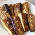 YuMy84's cooksnap of when they made 秋ナスの味噌田楽.