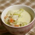 rei＊zaru's cooksnap of when they made 豆乳スープ.