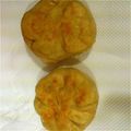 marinaxxxt's cooksnap of when they made お好み焼粉で☆トリハムチーズのお焼き.
