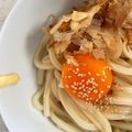 なおすけ151a's cooksnap of when they made 我が家の釜玉うどん♪.