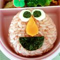 letty☆'s cooksnap of when they made 簡単！エルモ&モッピーラッキー★キャラ弁.