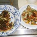 toshiebaba's cooksnap of when they made たこ＆ニラ＆えのきのチーズチヂミ.