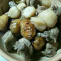ミンロー's cooksnap of when they made こっくり美味しい☆　栗と鶏肉の煮もの.