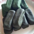 うのえ☆'s cooksnap of when they made 黒糖きなこちんすこう＊.
