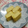 uzu1118's cooksnap of when they made ✿黒糖ミルクの卵焼き✿.