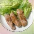 いちごー（＾ω＾）'s cooksnap of when they made オクラとししとうの肉巻みぞれ添え.