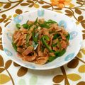 SantaClara's cooksnap of when they made ベーコン・えのき・ピーマンの炒め物.