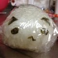 mikutasu's cooksnap of when they made ＊キャラ弁＊パンダなおにぎり。.