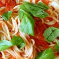 はなもも50's cooksnap of when they made トマト＆モッツァレラチーズのパスタ.